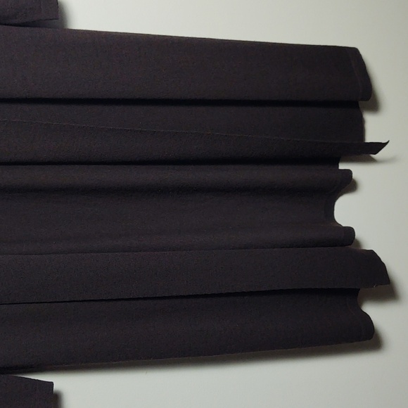 EILEEN FISHER Women's Open Front Long 100% Wool Dark Brown Cardigan Size XSmall - Picture 2 of 16